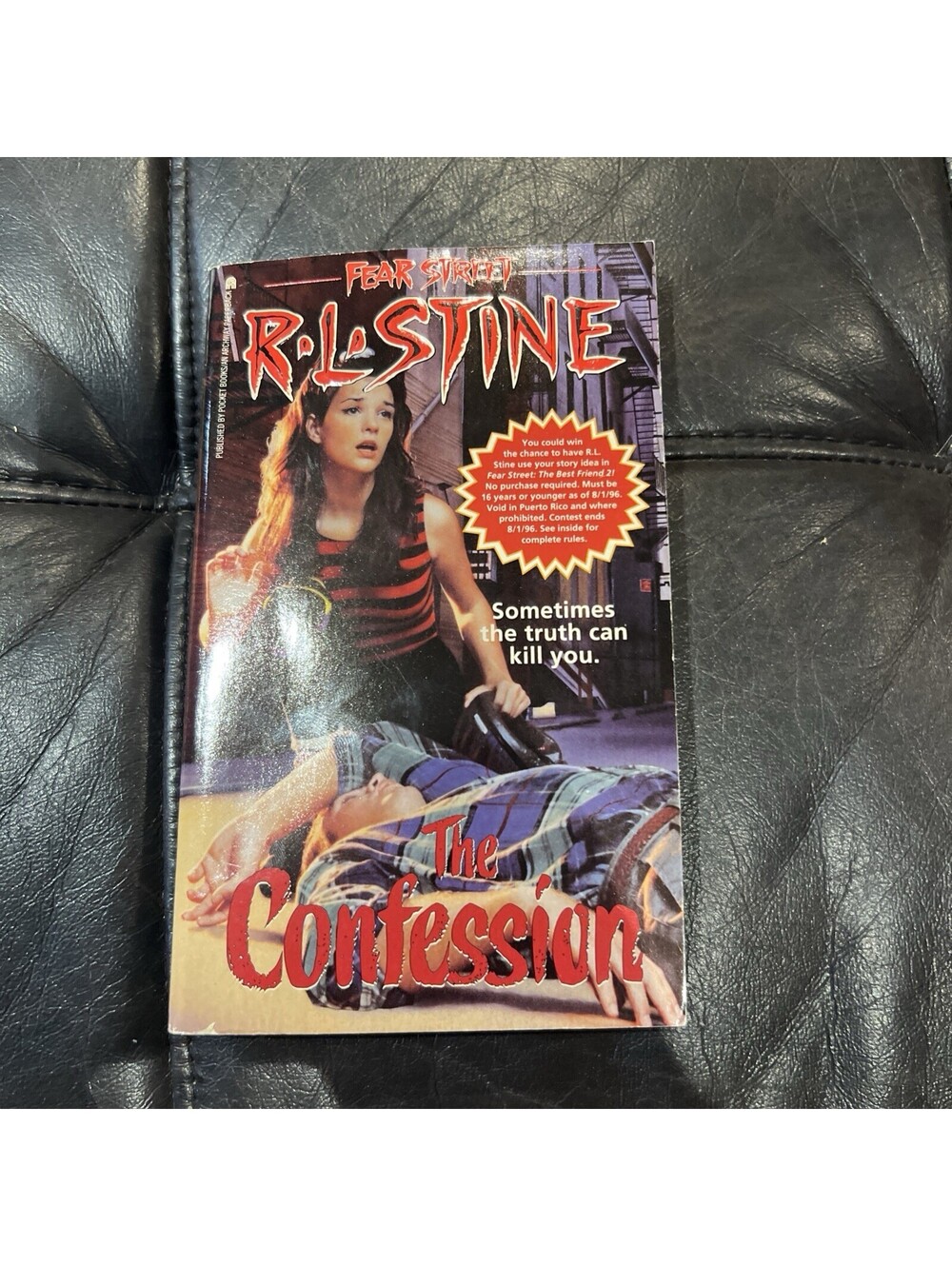 R.L. Stine Fear Street The Confession book series YA horror vintage 1st Edition
